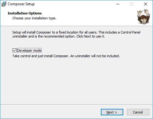 Cài đặt composer Cài đặt composer