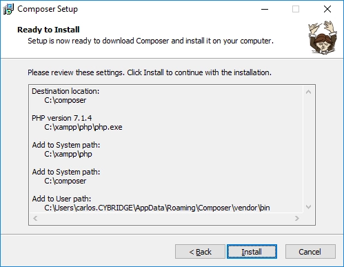 Cài đặt composer - Ready to Install Cài đặt composer - Ready to Install